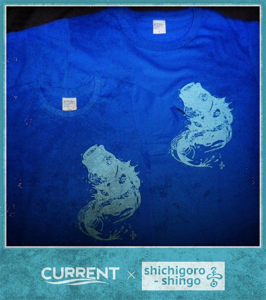 CURRENT × shichigoro – KIDS TEE COLLABO 7COLORS & 7DESIGN