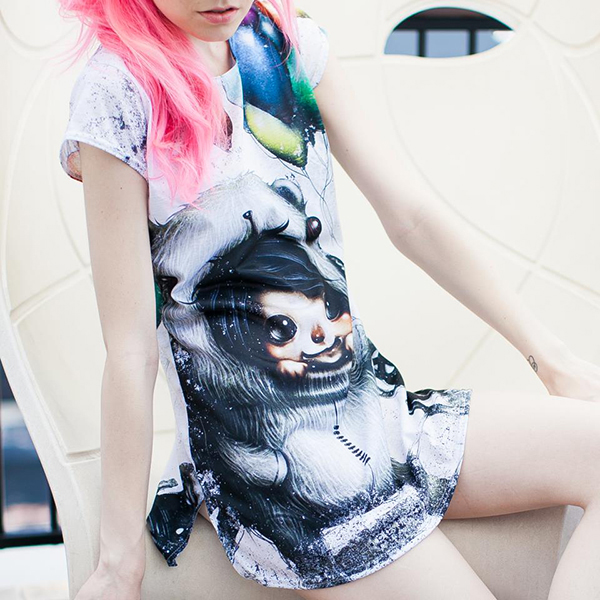 Black Milk x shichigoro - Mechanical Leggings & Mecha Girl Sad Swimsuit