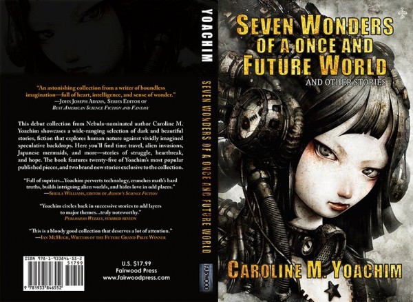 SEVEN WONDERS OF A ONCE AND FUTURE WORLD and Other Stories – Cover Artwork