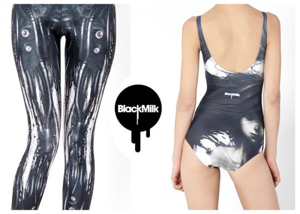 BlackMilk x shichigoro – Mechanical Leggings & Mecha Girl Sad Swimsuit