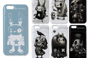 shichigoro Hard Case with a mirror for iPhone - Seven Characters