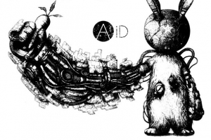 AA= AiD 西日本豪雨チャリティーTシャツ